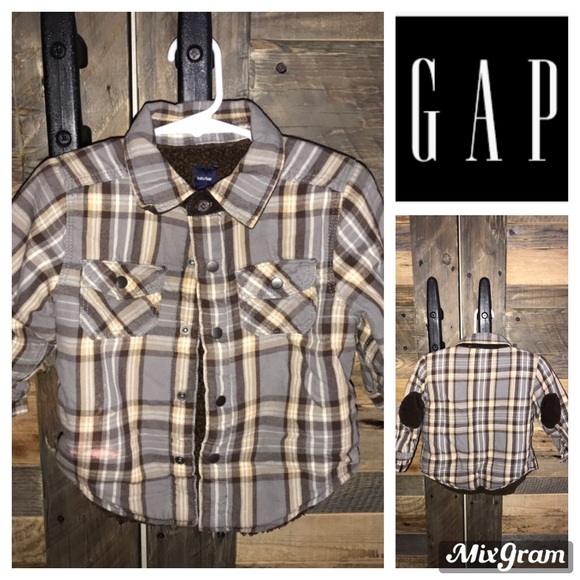 gap flannel jacket